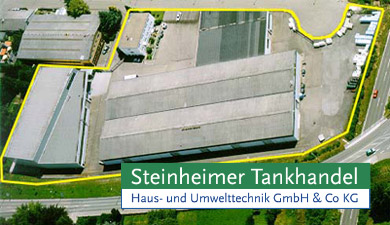 Luftbild Firmengelände Steinheimer Tankhandel Luftbild Firmengelände Steinheimer Tankhandel