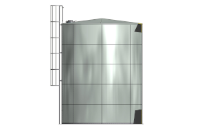 Schema Löschwasserbehälter / Sprinklertank oberirdisch